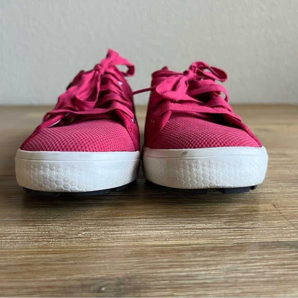 Caterpillar Red Sneakers Classic Low-Top Design Lace Up - Picture 9 of 12